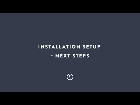 Advanced Installation - Getting Started