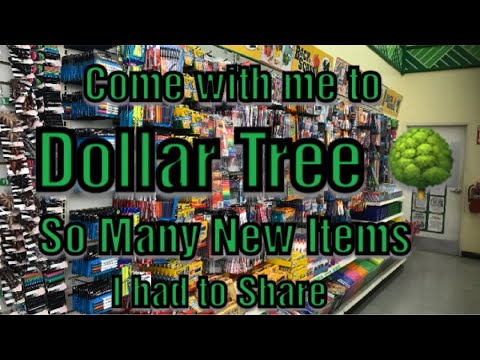 Come with me to Dollar Tree 7/6/18. AMAZING ALL NEW BACK TO SCHOOL ITEMS & SUPER CUTE FINDS! Video