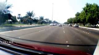 preview picture of video 'OMG! Crazy runaway cow jumps onto high speed freeway! MUST SEE!!!'