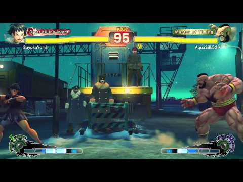 SSF4AE Ranked N.A. - SayokaYomi (Makoto) VS AquaSilk529 (Zangief)