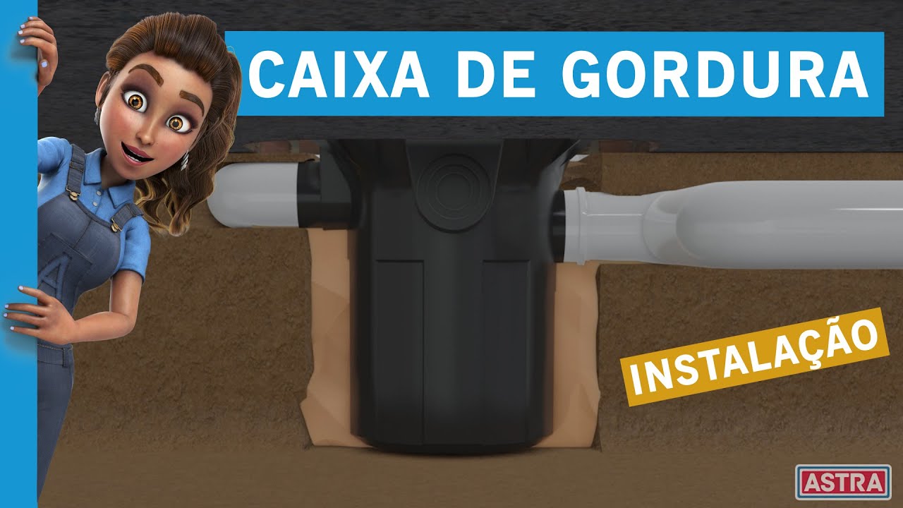 Watch Now CAIXA DE GORDURA | INSTALAÇÃO E FUNCIONAMENTO CAIXA DE GORDURA | INSTALAÇÃO E FUNCIONAMENTO