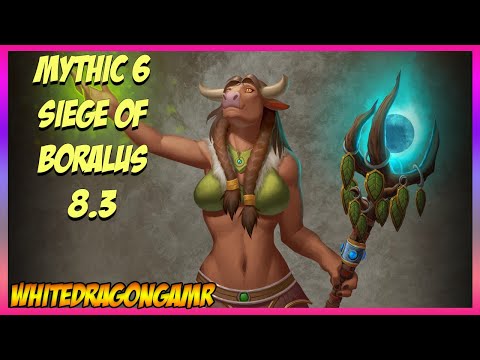World of Warcraft - Siege of Boralus - Mythic 6 - 8.3 Restoration Druid #9