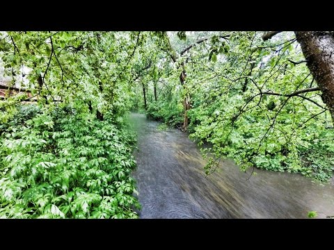 Spring Brook Flash Flood - Timelapse in 4K
