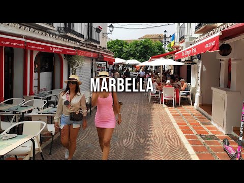 Marbella Spain 🇪🇸 Walking Tour | Best  of Costa del Sol 4K