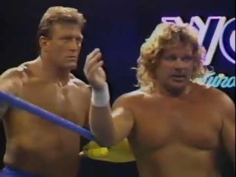 Paul Orndorff Dick Slater vs. Ricky Steamboat Ron Simmons - 6/7/1993 - WCW