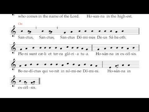 11 Sanctus (Latin)