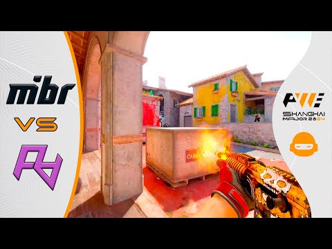 LOSER IS OUT! Rare Atom vs MIBR - HIGHLIGHTS - PWE CS2 SHANGHAI MAJOR 2024