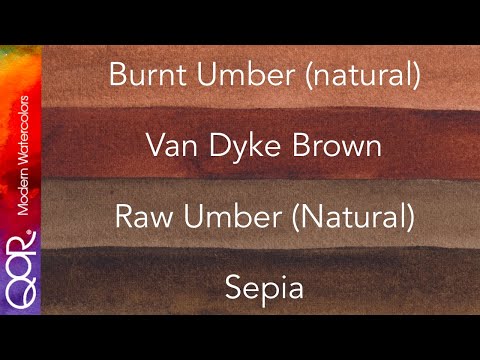 Dark Browns of QoR - Swatching the FULL range of QoR Ep.14