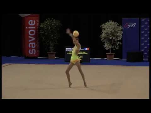 Jade Peureux Ballon Championnat de France 2017 Chambéry nat B-14-15