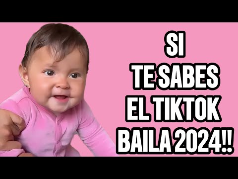 SI TE SABES EL TIKTOK BAILA 2024!! 💜🧸
