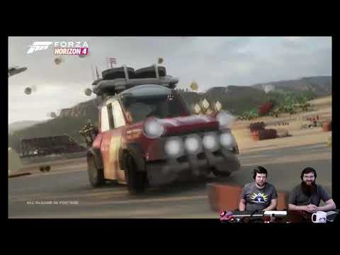 E3 2019 Forza Horizon 4 Lego Reveal Reaction!!