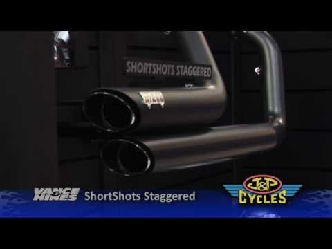 ShortShots Staggered Exhaust from Vance & Hines - Available at J&P Cycles