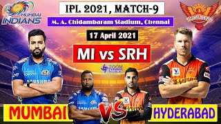 Live IPL - Mumbai Indians Vs Sunrisers Hyderabad | MI Vs SRH IPL Live