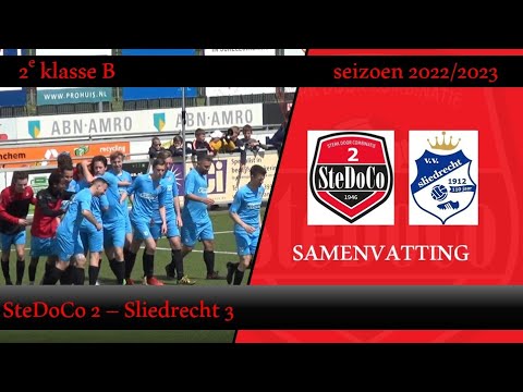 Samenvatting SteDoCo 2 - Sliedrecht 3 (29/04/23)
