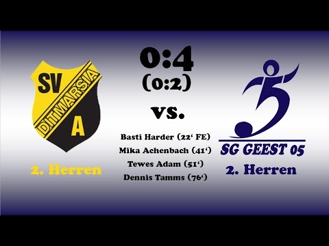 Highlights SV Ditmarsia Albersdorf II vs. SG Geest 05 II - 13.03.2016