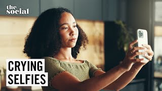 Crying Selfies: Peak Cringe or Brave? | The Social