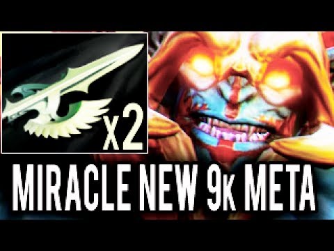 Miracle- Dota 2 [Huskar] New META - OMFG Double Heaven's Halberd