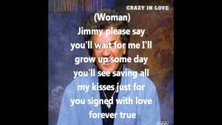 Conway Twitty-Don&#39;t Cry Joni (With lyrics)