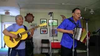 Santiago Jimenez Jr. & Juve Sanchez @ Carnitas Uruapan in San Antonio,Tx. 2014