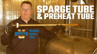 Sparge & Preheat Tubes - Boiler Tip Short