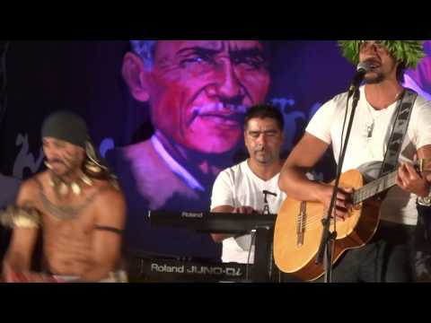 Vaenga Teao with his group TAO'A Tapati Rapa Nui
