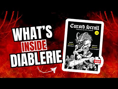 Shadowdark RPG Review Zine Vol  1: Diablerie