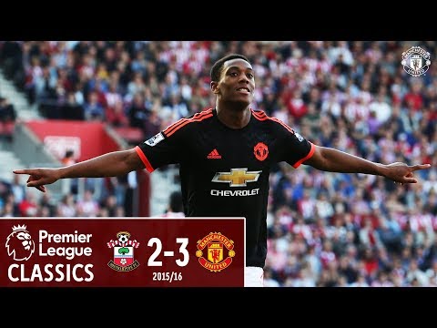 Martial double sinks the Saints | Southampton 2-3 Manchester United (15/16) | Classics