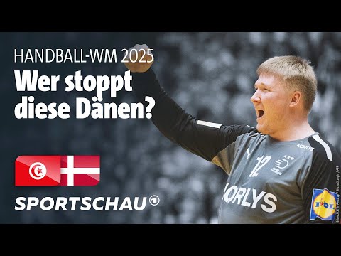 Tunesien - Dänemark Highlights | Handball-WM 2025 | Sportschau