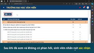 Hướng dẫn điểm rèn luyện