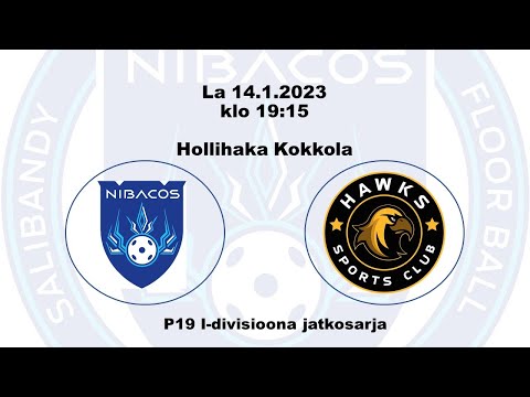P19 divari: Nibacos - Hawks la 14.1.2023 klo 19:15