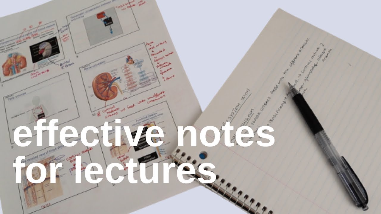 Effective Note Taking Tips (BEFORE, DURING, AFTER LECTURES)