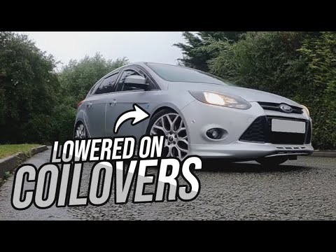 I installed new coilovers on the Focus!