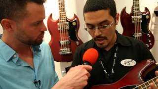 Video thumbnail for NAMM 2014 | Gibson EB Bass Guitar | AudioSavings.com by audiosavings