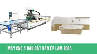 Máy CNC NESTING CẮT VÁN 4 ĐẦU PRO-R4F