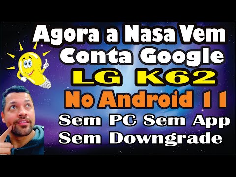 COMO FAZER HARD RESET E  REMOVER CONTA GOOGLE LG K62 ANDROID 11 SEM PC SEM APP SEM DOWNGRADE