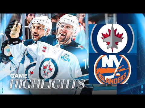 New York Islanders vs. Winnipeg Jets - Game Highlights