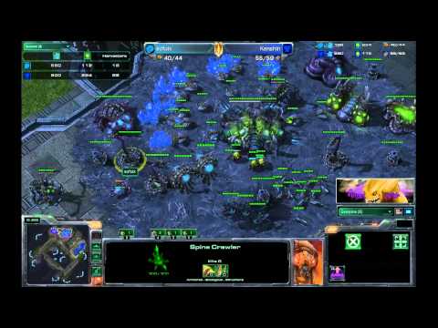 SC2 - Gamecom Open - Round 3 - kenshin vs sofuix G2 - Zerg Tips