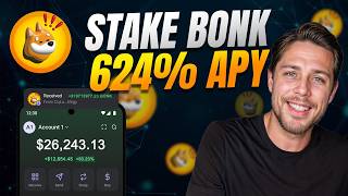 BONK Is Printing Passive Income on Jupiter – 624% APY Guide
