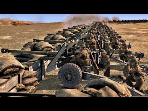 BRITISH SUPERFORTRESS vs GERMAN ASSAULT | Gates of Hell