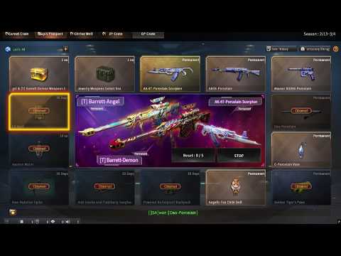 Win [T] Barrett-Angel & [T] Barrett-Demon Weapons Select Box : CrossFire West