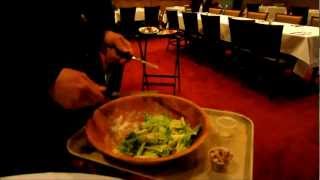 Bern's Steak House, Caesar salad -- Sophie Gayot of GAYOT.com
