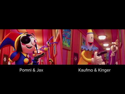 Daisy Bell sing it: Pomni & Jax VS Kaufmo & Kinger (The Amazing Digital Circus)