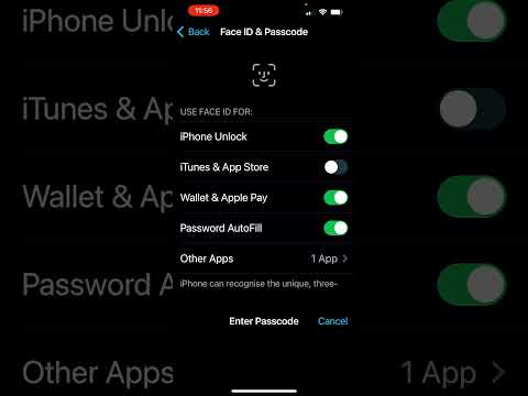 How to add Fingerprint or Facelock in iPhone 13 #shorts