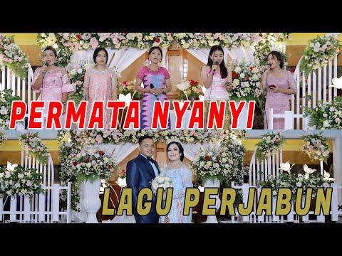 LAGU PERMATA UNTUK KAKAK SENIORNYA " LAGU PERJABUN " || WEDDING LEO RAS NIKE