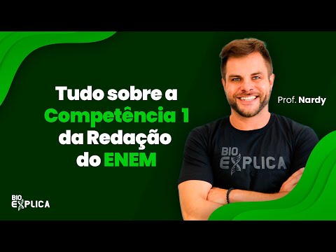 LIVE - ENEM Essay Competence 1 - Prof. Nardy