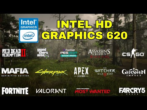 (i3 7020U) Intel HD Graphics 620 Gaming Test ! 2021
