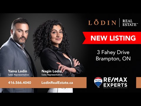 3 Fahey Drive | by Lodin Real Estate Boutique | Yama Lodin & Nagin Lodin, Toronto Realtors