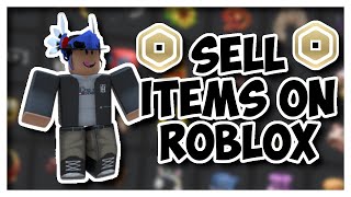 How to Sell Items On Roblox 2022 without Premium | How to Sell UGC on Roblox Mobile 2022 Tutorial