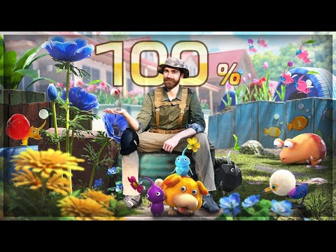 Playing the entirety of Pikmin 4 in one video