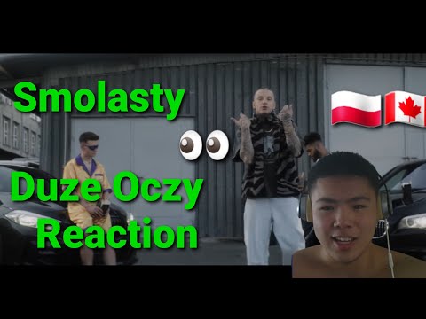 Smolasty - Duże Oczy [Official Music Video] | REACTION (Reacting To Polish Rap)